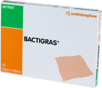 BACTIGRAS antiseptische Paraffingaze 10x10 cm - 10St