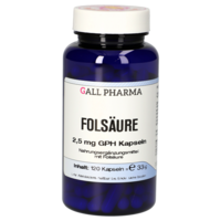 FOLSÄURE 2,5 mg GPH Kapseln - 120St