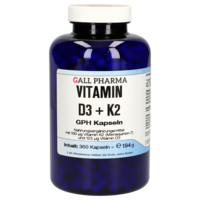 VITAMIN D3+K2 GPH Kapseln - 360St