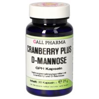 CRANBERRY PLUS D-Mannose GPH Kapseln - 30St