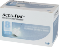 ACCU FINE sterile Nadeln f.Insulinpens 8 mm 31 G - 100St