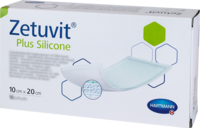 ZETUVIT Plus Silicone steril 10x20 cm - 10St