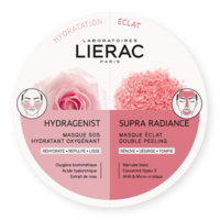 LIERAC Masken Hydragenist+Supra Radiance Ges.M. - 2X6ml