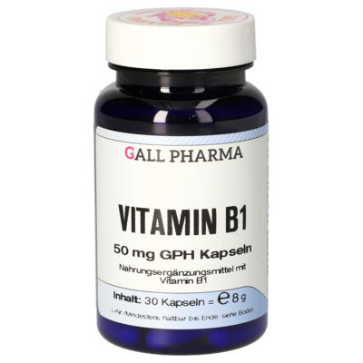 VITAMIN B1 50 mg GPH Kapseln 30 St