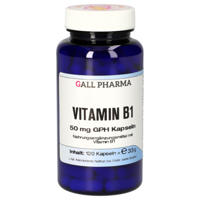 VITAMIN B1 50 mg GPH Kapseln 120 St