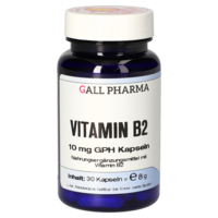 VITAMIN B2 10 mg GPH Kapseln - 30St