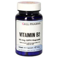 VITAMIN B2 10 mg GPH Kapseln - 60St