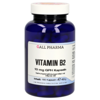 VITAMIN B2 10 mg GPH Kapseln - 180St