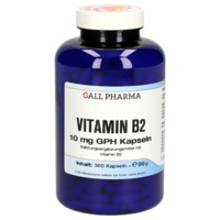 VITAMIN B2 10 mg GPH Kapseln - 360St