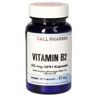 VITAMIN B2 25 mg GPH Kapseln - 60St