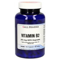 VITAMIN B2 25 mg GPH Kapseln - 180St
