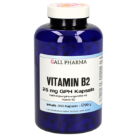 VITAMIN B2 25 mg GPH Kapseln - 360St