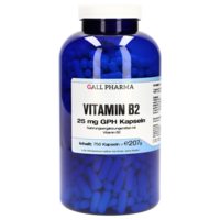 VITAMIN B2 25 mg GPH Kapseln - 750St