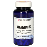 VITAMIN B2 50 mg GPH Kapseln - 120St