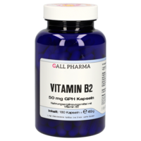 VITAMIN B2 50 mg GPH Kapseln - 180St