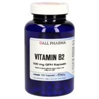 VITAMIN B2 100 mg GPH Kapseln - 180St