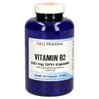 VITAMIN B2 100 mg GPH Kapseln - 360St