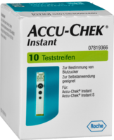 ACCU-CHEK Instant Teststreifen - 1X10St
