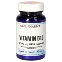 VITAMIN B12 5000 µg GPH Kapseln - 30St