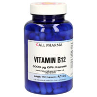 VITAMIN B12 5000 µg GPH Kapseln - 180St