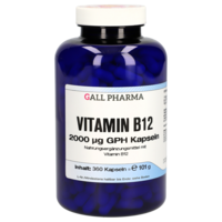 VITAMIN B12 2000 µg GPH Kapseln - 360St