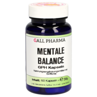 MENTALE Balance GPH Kapseln - 60St