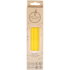 MEHRWEG-TRINKHALME Silikon 12 mm/19 cm gelb