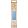 MEHRWEG-TRINKHALME Silikon 12 mm/19 cm marine klar