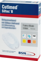 CUTIMED Siltec B Schaumverb.7x10 cm oval - 12St