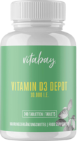 VITAMIN D3 DEPOT 10.000 I.E. Cholecalcif.veg.Tabl. - 240St