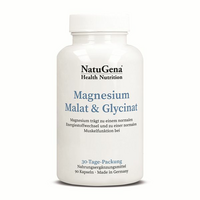 MAGNESIUM-MALAT & Glycinat hochdosiert+vegan Kaps. - 90St