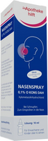 NASENSPRAY 0,1% O KONS DAH Lösung - 10ml