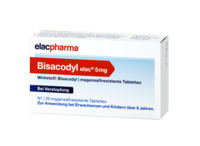 BISACODYL elac 5 mg magensaftresistente Tabletten - 20St