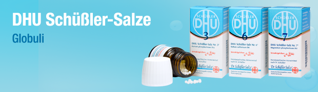 DHU Schüssler Salze Globuli Schüssler Salze Globuli