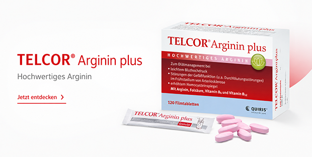 TELCOR Arginin plus Filmtabletten