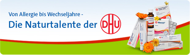 Die Naturtalente der DHU Deutsche homöopathische Union DHU