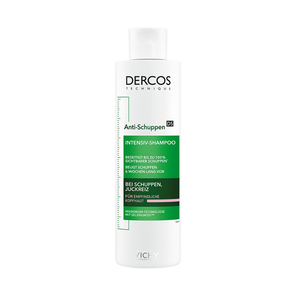 Vichy Dercos Anti-Schuppen Sensitiv Shampoo, Sensible Kopfhaut 200 ml