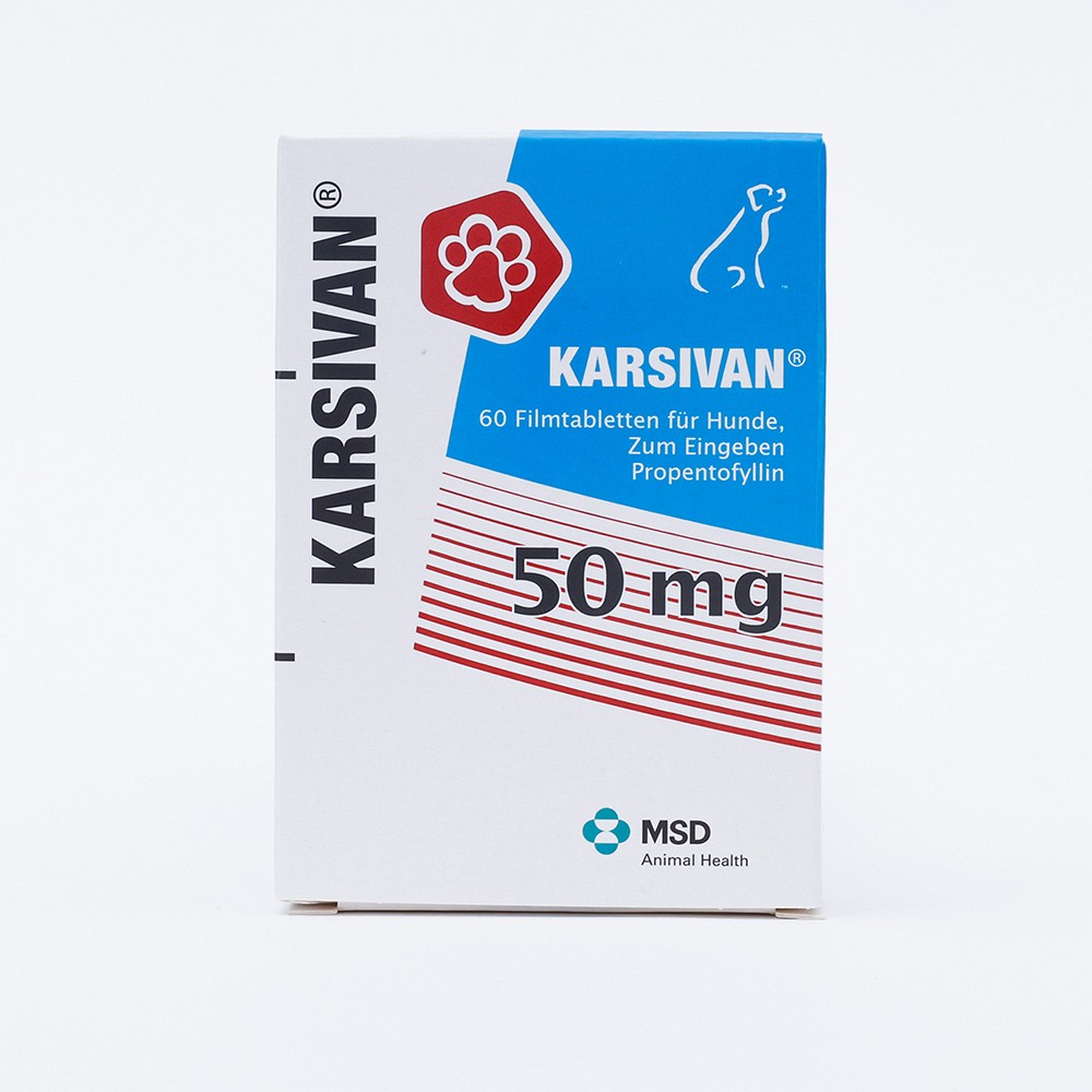 KARSIVAN 50 Filmtabletten f.Hunde 60 St
