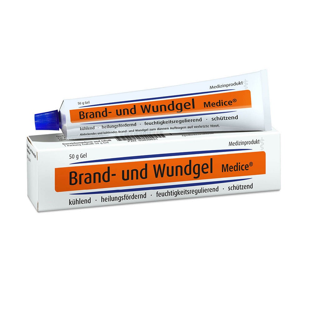 Brand und Wundgel bei Verbrennungen & Insektenstichen 50 g