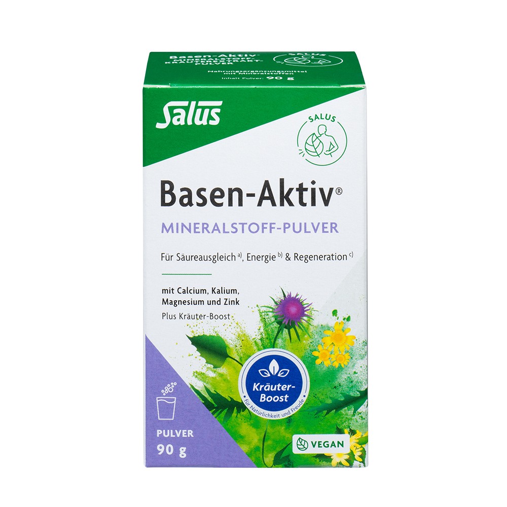 BASEN AKTIV Mineralstoff-Kräuterextrakt-Pulver 90 g
