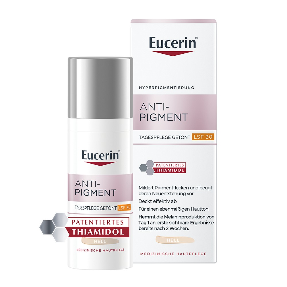 EUCERIN Anti-Pigment Tag LSF 30 Getönt Hell 50 ml