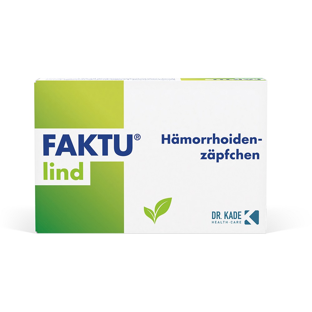FAKTU lind Hämorrhoidenzäpfchen 10 St