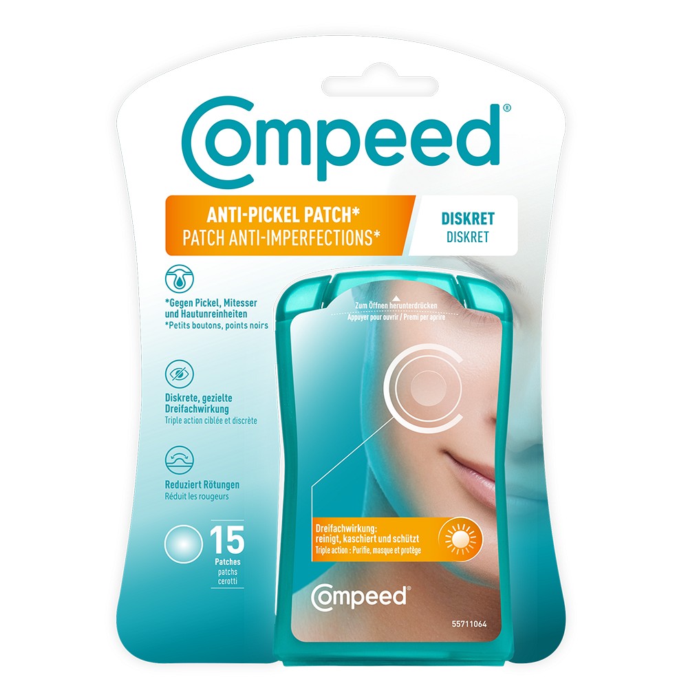 COMPEED Anti-Pickel Patch diskret 15 St