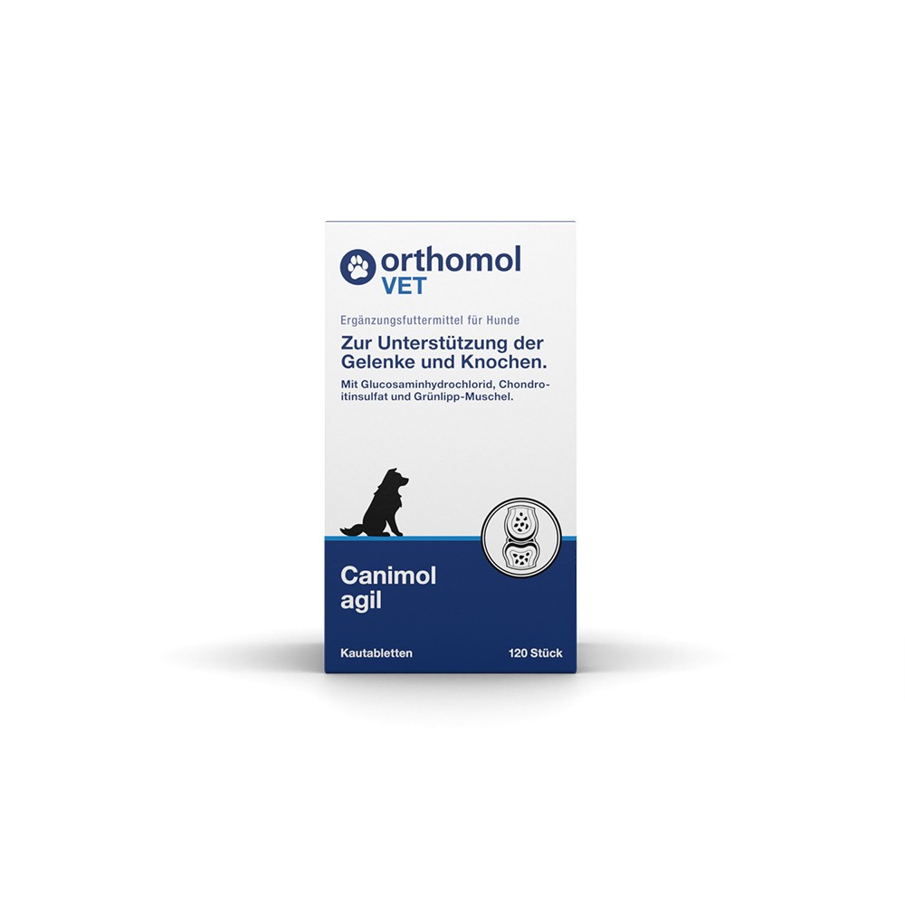 ORTHOMOL VET Canimol agil Kautabletten f.Hunde 120 St