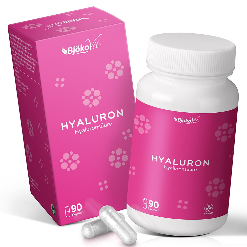 HYALURONSÄURE 500 mg vegan Kapseln 90 St