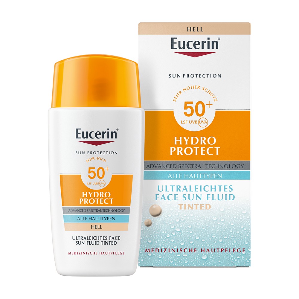 EUCERIN Sun Fluid Hydro Protect Face hell LSF 50+ 50 ml