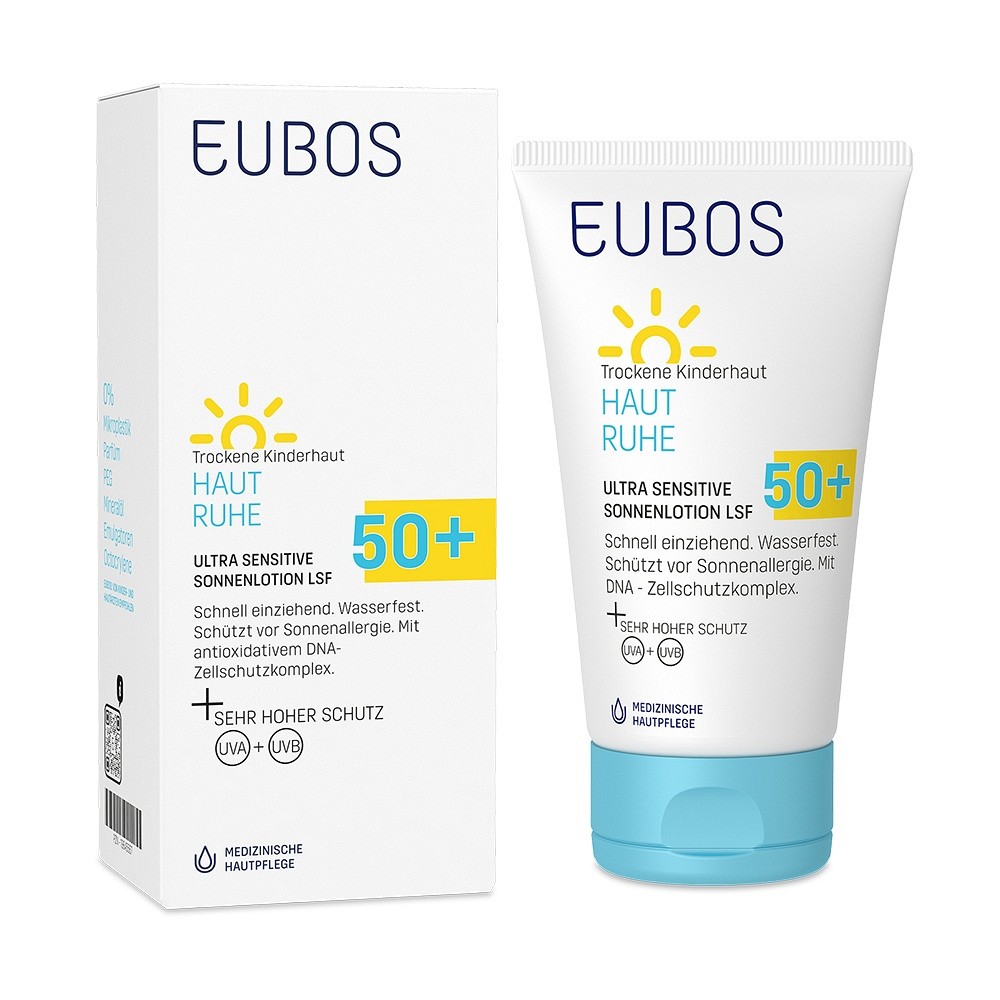 EUBOS HAUT RUHE Ultra sensitiv Sonnenlotion LSF50+ 150 ml