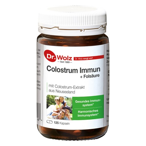 COLOSTRUM IMMUN Dr.Wolz Kapseln 125 St
