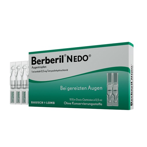 BERBERIL N EDO Augentropfen 10X0.5 ml