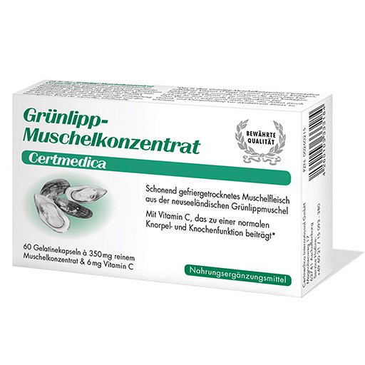 GRÜNLIPPMUSCHEL KONZENTRAT Kapseln 60 St